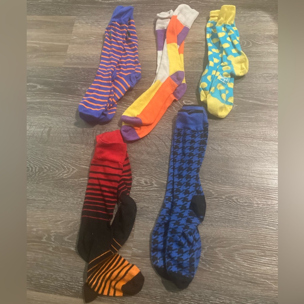 Assorted men’s dress socks
